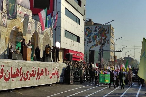 رزمایش ۱۱۰ هزار نفری راهیان قدس