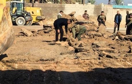 کشف و ضبط ۸ بمب باقیمانده از گروه تروریستی داعش در الانبار