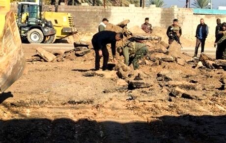 کشف و ضبط ۸ بمب باقیمانده از گروه تروریستی داعش در الانبار