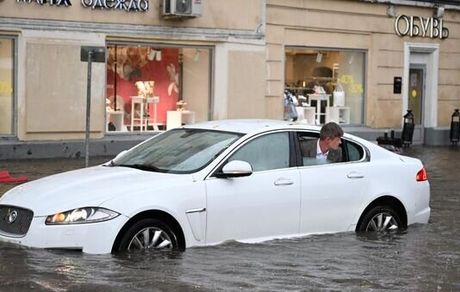 پایتخت روسیه زیر آب رفت!