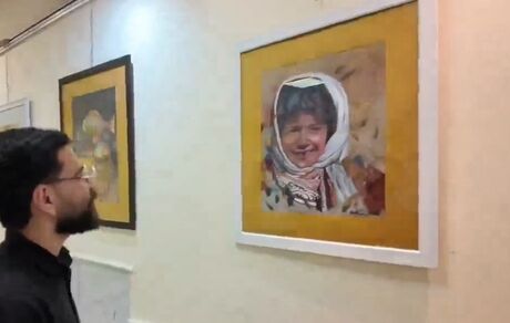 آغاز نمایشگاه نقاشی در عجب شیر