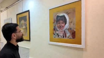 آغاز نمایشگاه نقاشی در عجب شیر