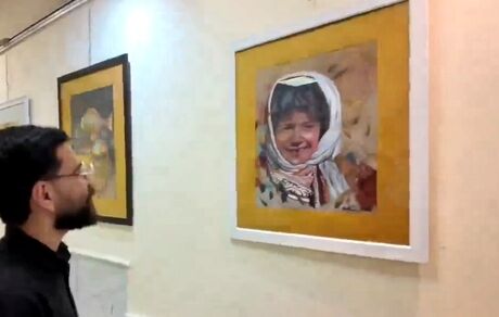 آغاز نمایشگاه نقاشی در عجب شیر