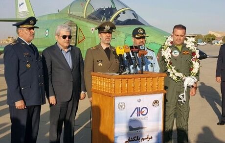 وزیر دفاع: جت "یاسین" نماد بارز شکست تحریم­­‌ها و پیام روشنی به استکبار است