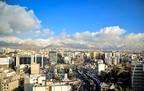 هوای تهران به زیر صفر می‌رود