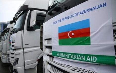 ارسال کمک‌های بشردوستانه از سوی جمهوری آذربایجان به ایران