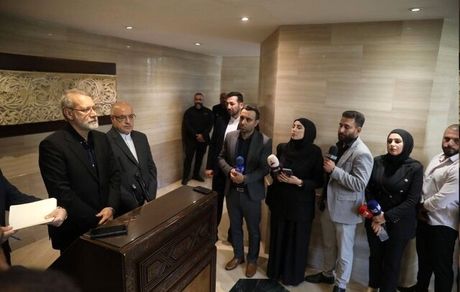 لاریجانی: آرزوی ما قوی و مستقل شدن کشورهای منطقه است / به کسی دستور نمی‌دهیم