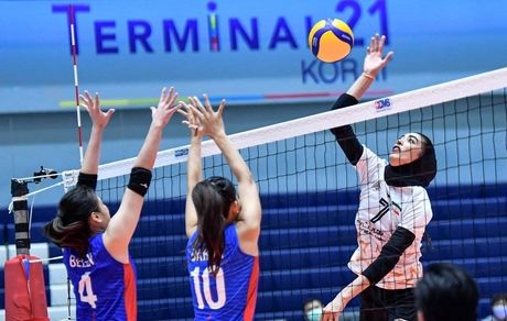 تیم والیبال بانوان سایپا در آسیا چهارم شد