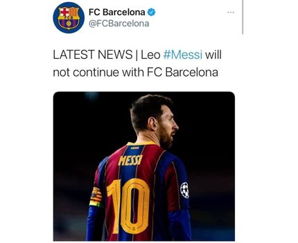 شوک آبیاناریها، لئو مسی از بارسلونا جدا شد