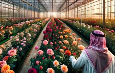 برنامه اعجاب آور عربستان برای کاشت ۲ میلیارد گل رز
