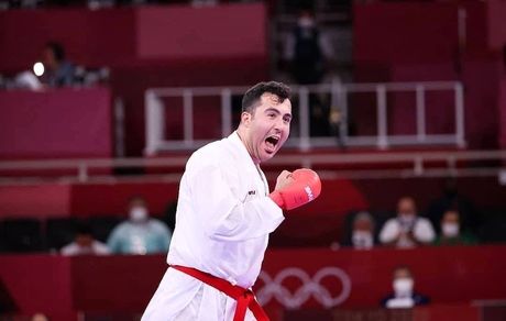 مدال برنز سنگین وزن کاراته ایران در قهرمانی جهان