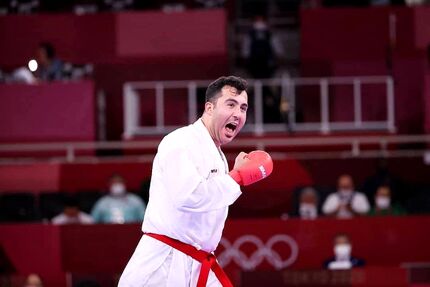 مدال برنز سنگین وزن کاراته ایران در قهرمانی جهان