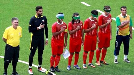 تساوی ایران مقابل مکزیک در رقابت‌های جهانی فوتبال نابینایان 