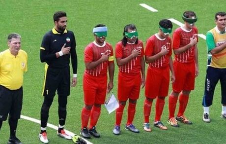 تساوی ایران مقابل مکزیک در رقابت‌های جهانی فوتبال نابینایان 