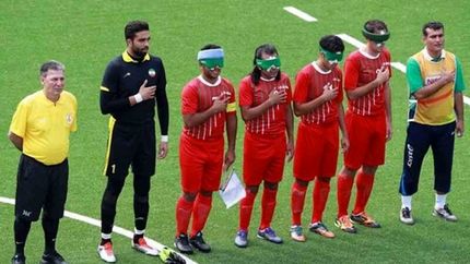 تساوی ایران مقابل مکزیک در رقابت‌های جهانی فوتبال نابینایان 