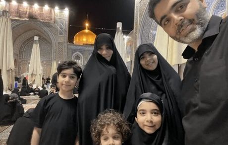 شهادت یک مستشار نظامی ایران در لبنان به همراه خانواده‌ 