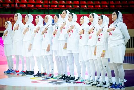 تیم ملی بسکتبال زنان ایران به نیمه نهایی کاپ آسیا رسید