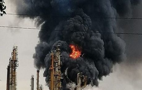 حمله ارتش اوکراین به پالایشگاه نفتی روسیه