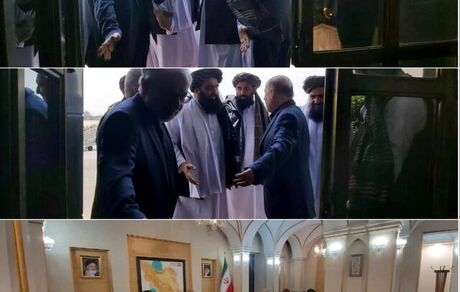 هیات طالبان وارد تهران شد