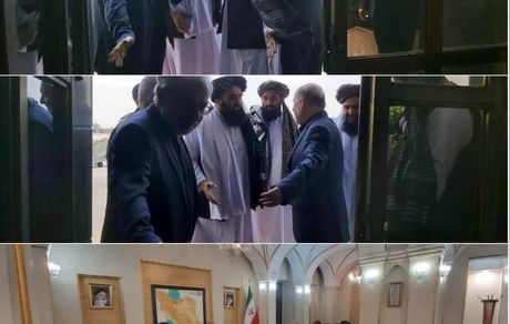 هیات طالبان وارد تهران شد