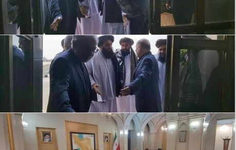 هیات طالبان وارد تهران شد
