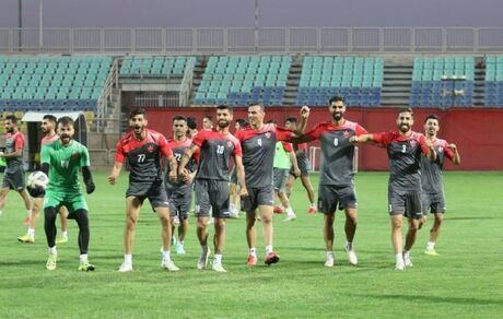 پرسپولیس، اولین تمرین خود در تاجیکستان را برگزار می‌کند