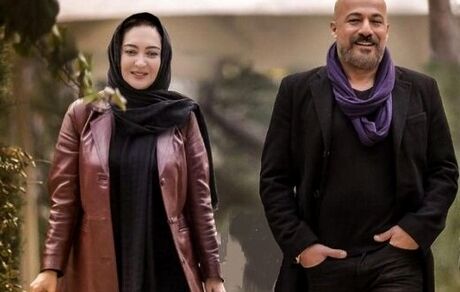 عکسی تازه از نیکی کریمی و امیر آقایی در سریال «آقازاده»
