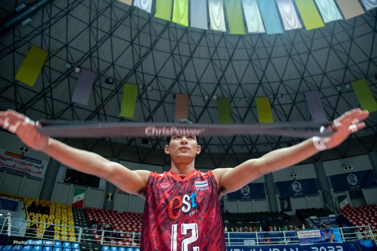 روز پنجم والیبال قهرمانی مردان آسیا در ارومیه