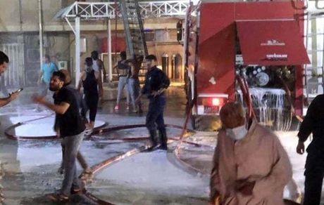 ده‌ها کشته و زخمی در انفجار و آتش سوزی بیمارستانی در بغداد