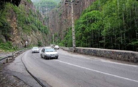 انسداد ۳ روزه محور کندوان بدلیل عملیات راهداری