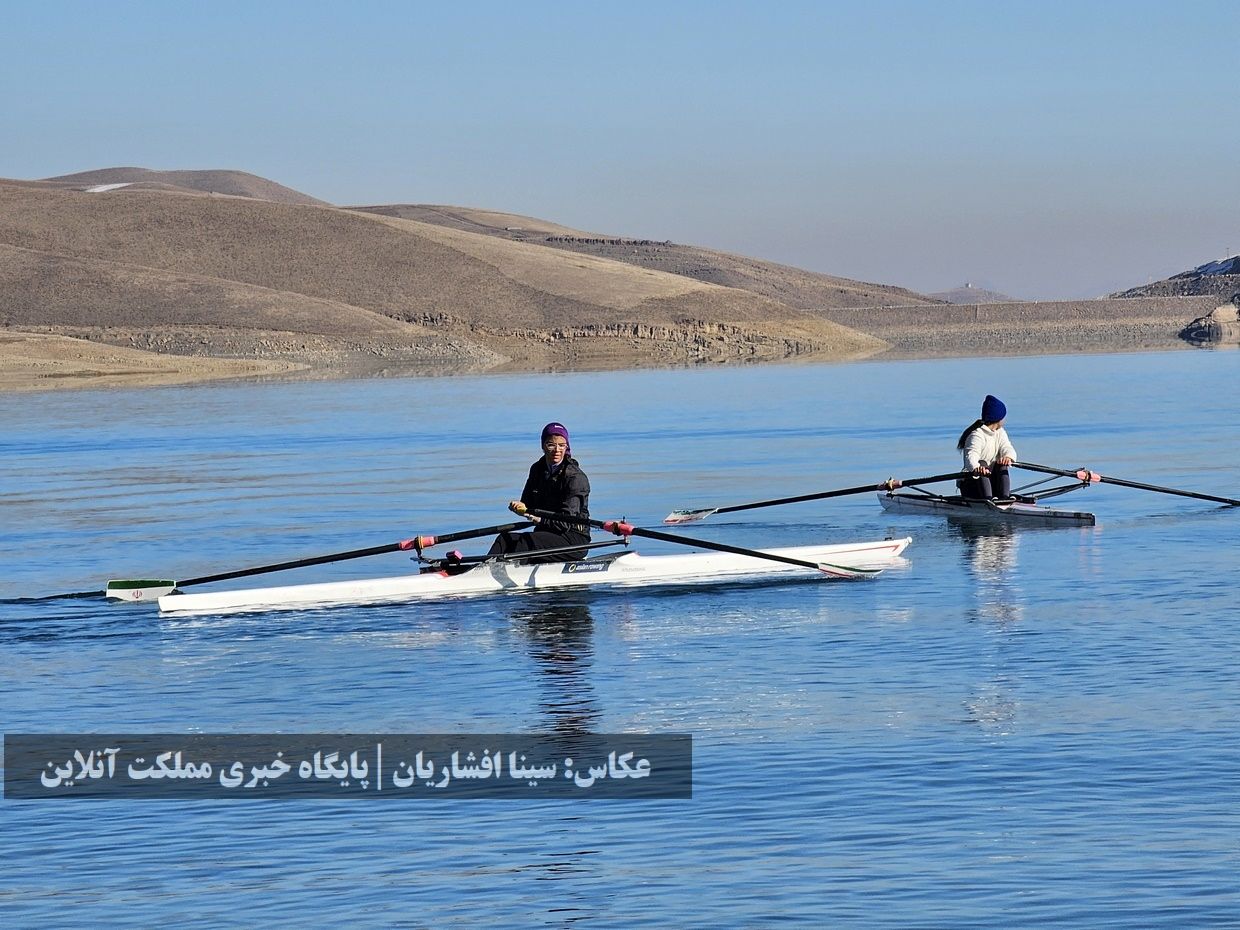 دومین اردوی تیم ملی روئینگ بانوان به میزبانی ارومیه