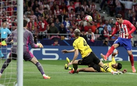 برد سخت خانگی آتلتیکو مادرید مقابل دورتموند در دیدار رفت یک چهارم نهایی لیگ قهرمانان اروپا