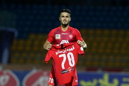 مهاجم پرسپولیس عازم پرتغال شد