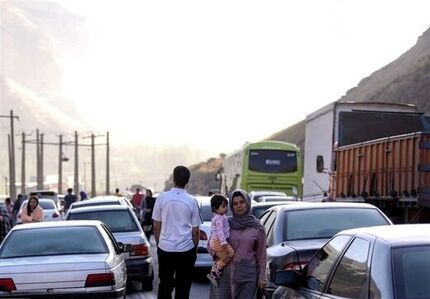 جاده چالوس، آزادراه تهران ـ شمال و محور هراز مسدود شدند