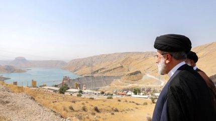 رئیسی، سد چمشیر را افتتاح کرد