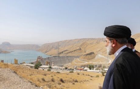 رئیسی، سد چمشیر را افتتاح کرد