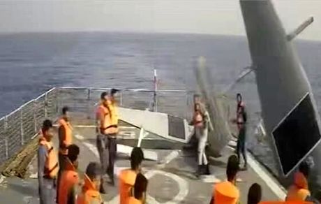 آمریکا: ایران دوربین‌های شناورهای ما را برداشته است