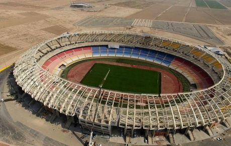 وضعیت عجیب ورزشگاه نقش جهان اصفهان قبل از آغاز اولین میزبانی