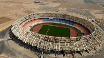 وضعیت عجیب ورزشگاه نقش جهان اصفهان قبل از آغاز اولین میزبانی