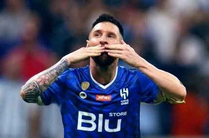 صفحه لیگ قهرمانان آسیا، عکس مسی را با پیراهن الهلال منتشر کرد