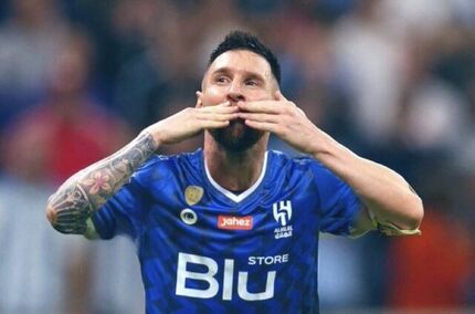 صفحه لیگ قهرمانان آسیا، عکس مسی را با پیراهن الهلال منتشر کرد