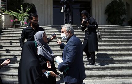 استقبال وزیر صمت از استیضاح