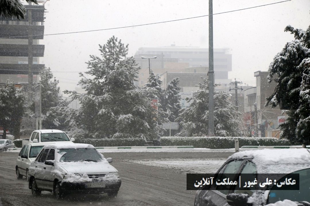 در هشتاد و ششمین روز پائیز، ارومیه سفیدپوش شد