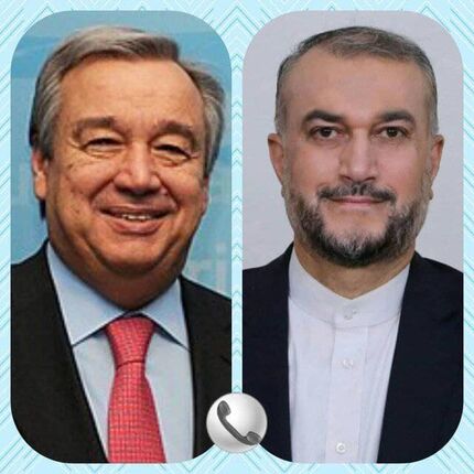 وزیر امور خارجه با دبیر کل سازمان مل گفت و گو کرد / موضوعات: لغو تحریم‌ها، یمن و افغنستان