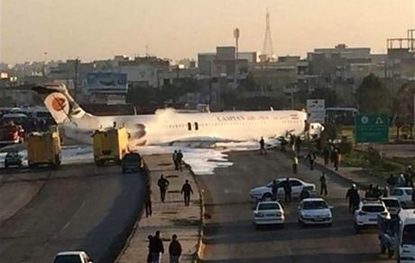 گزارش اولیه سانحه هواپیمای بوئینگ کاسپین در ماهشهر منتشر شد