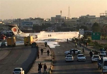 گزارش اولیه سانحه هواپیمای بوئینگ کاسپین در ماهشهر منتشر شد