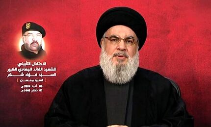 نصرالله: خون ما بر شمشیر پیروز خواهد شد / اسرائیل به دروغ متوسل شده است