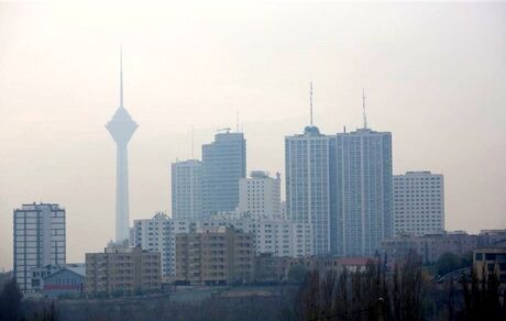 افزایش غلظت ذرات معلق در هوای تهران
