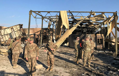 شمار نظامیان آمریکایی آسیب‌دیده در عین الاسد به ۱۱۰ نفر رسید