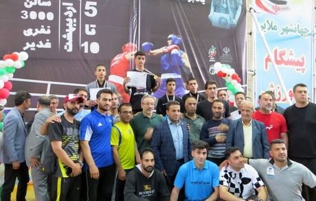 قهرمانی همدان در رقابت‌های بوکس نوجوانان کشور